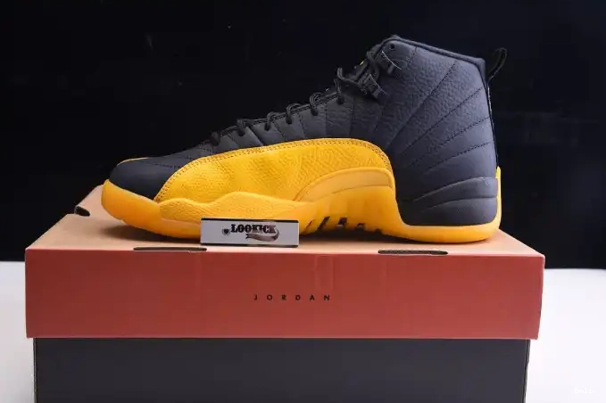 Bmlin Black Gold University Air 12 Retro 130690-070 Jordan 0524